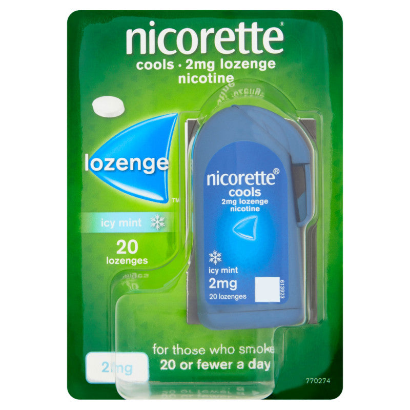 Nicorette Cools Lozenge 2mg 20 Pack