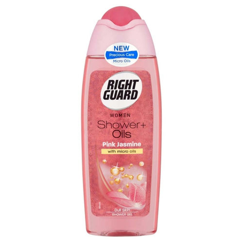 Right Guard Shower Plus + Oils Pink Jasmine Shower Gel