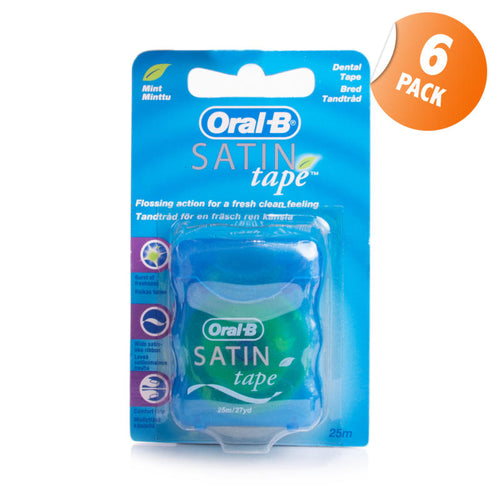 Oral-B Satintape Mint 6 Pack
