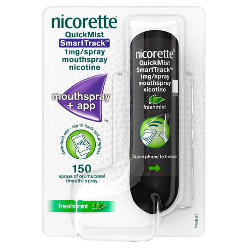 Nicorette QuickMist SmartTrack 1mg Mouthspray + App