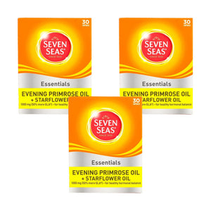 Seven Seas Evening Primrose Oil Plus Starflower Oil 1000mg Triple Pack