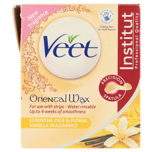 Veet Oriental Wax Essential Oils & Floral Vanilla Warm Wax Jar