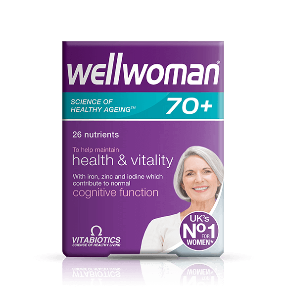 Vitabiotics Wellwoman Health And Vitality Tablets 70+