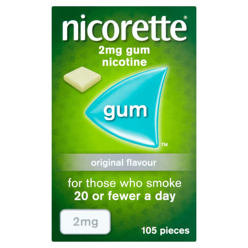 Nicorette Original Gum 2mg 1050 Pieces