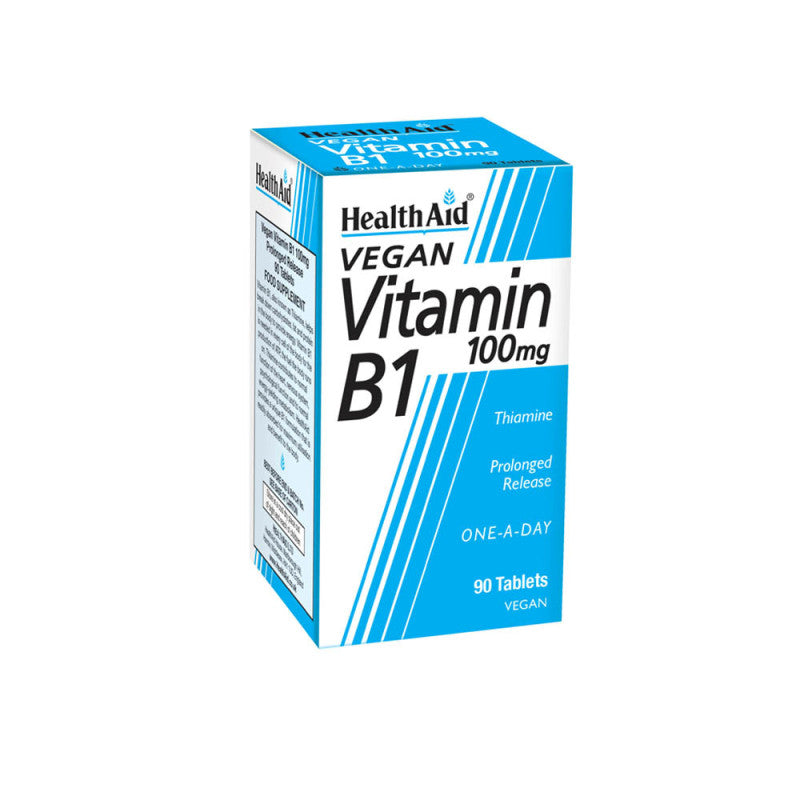 HealthAid Vegan Vitamin B1 100mg