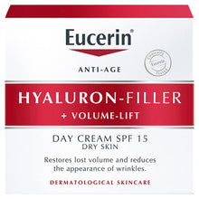 Load image into Gallery viewer, Eucerin Hyaluron-Filler + Volume Lift Anti-Age Day Cream SPF15