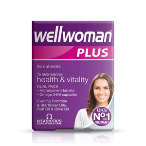 Vitabiotics Wellwoman Plus Omega 3-6-9