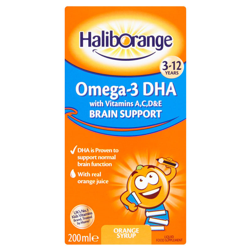 Seven Seas Haliborange Kids Omega-3 Orange Syrup