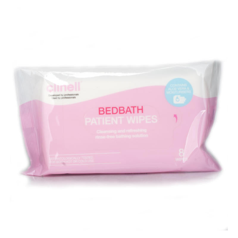 Clinell Bed-Bathing Wipes