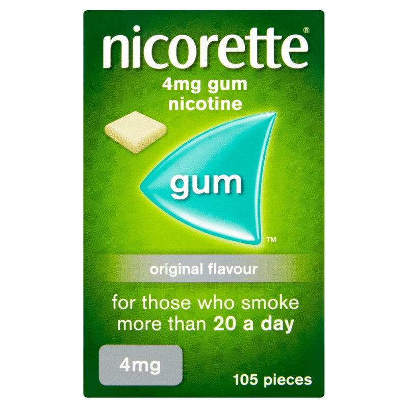 Nicorette Original Gum 4mg 1050 Pieces