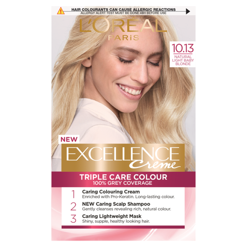 L'Oreal Paris Excellence Creme 10.13 Light Baby Blonde Dye