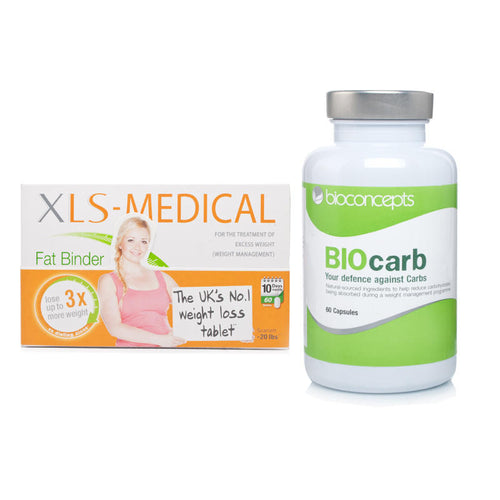 BioCARB Natural Carb Blocker & XLS Medical Fat Binder