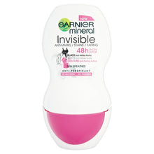 Load image into Gallery viewer, Garnier Mineral Invisible 48H Anti-Perspirant Roll-On