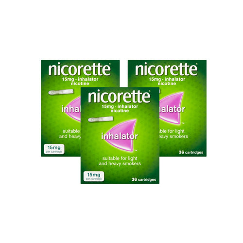 Nicorette Inhalator 15mg 108 Cartridges