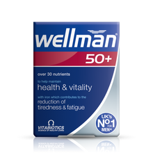 Load image into Gallery viewer, Vitabiotics Wellman 50+