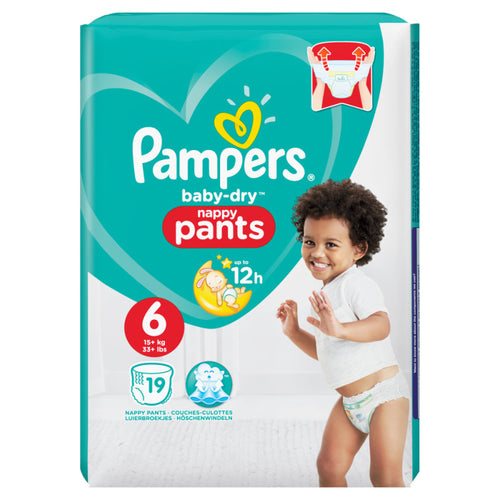 Pampers Baby Dry Pants Large Size 6