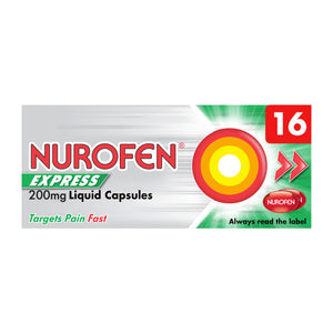 Nurofen Express 200mg Liquid Capsules