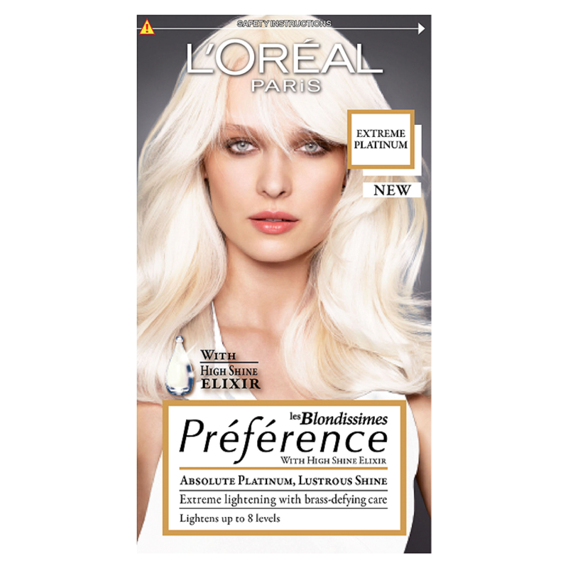 L'Oreal Paris Preference Les Blondissimes Extreme Platinum Hair Dye