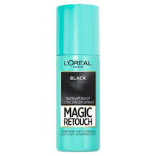 Load image into Gallery viewer, L&#39;Oreal Paris Magic Retouch Instant Root Concealer Spray Black