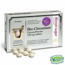 Load image into Gallery viewer, Pharma Nord 100mcg Bio-Chromium - 60 Tablets Control Blood Sugar