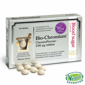 Pharma Nord 100mcg Bio-Chromium - 60 Tablets Control Blood Sugar