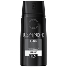 Load image into Gallery viewer, Lynx Body Spray &amp; Deodorant Black