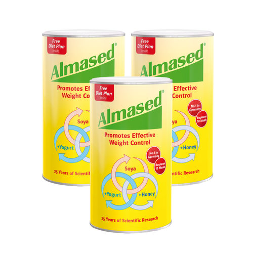 Almased Meal Replacement Soya Honey & Yoghurt Triple Pack