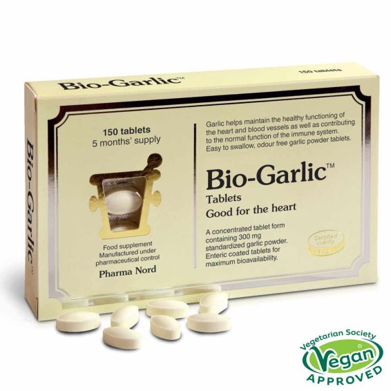 Pharma Nord Bio Garlic 300mg 150 tablets Heart Health