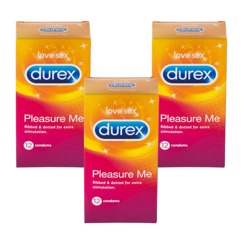 Durex Pleasure Me Condoms Triple Pack