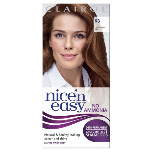 Clairol Nice 'N Easy Lasting Light Golden Red Non-Perm Colour 93