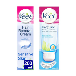 Veet Bodycurv and Cream Hair Removal Bundle