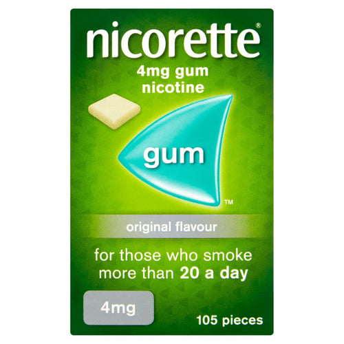 Nicorette Original Gum 4mg 105 Pieces