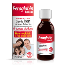 Load image into Gallery viewer, Vitabiotics Feroglobin-B12 Liquid