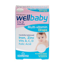 Load image into Gallery viewer, Vitabiotics Wellbaby Multivitamin Drops