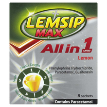 Load image into Gallery viewer, Lemsip Max All In One Lemon Sachets
