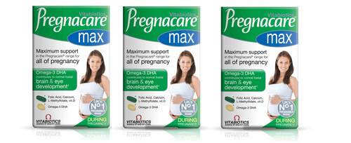 Vitabiotics Pregnacare Max Tablets Triple Pack