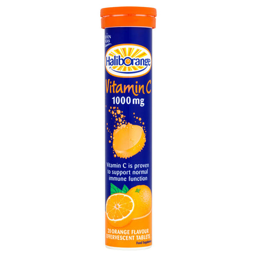 Seven Seas Haliborange Effervescent Vitamin C Orange