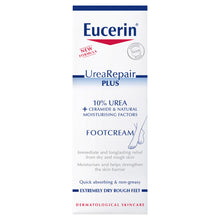 Load image into Gallery viewer, Eucerin UreaREPAIR 10% Urea Foot Cream for Dry Skin