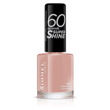 Load image into Gallery viewer, Rimmel 60 Seconds Super-Shine Nail Polish Caramel Cupcake 500