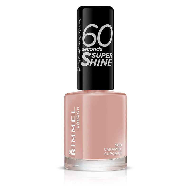 Rimmel 60 Seconds Super-Shine Nail Polish Caramel Cupcake 500