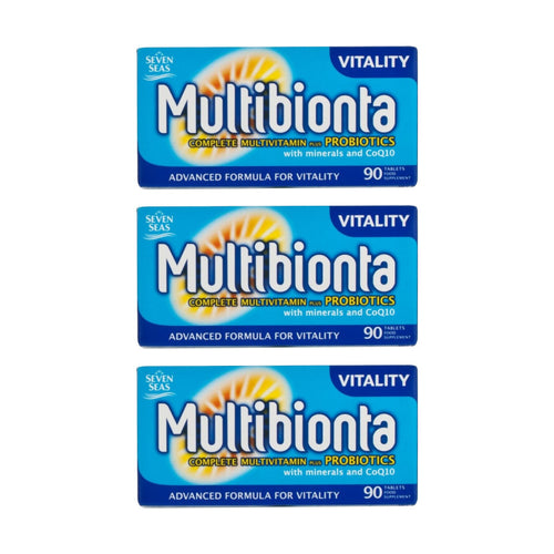 Seven Seas Multibionta Vitality Tablets Triple Pack