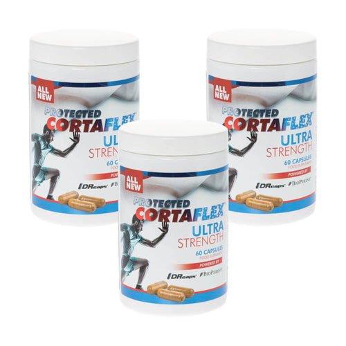 Protected Cortaflex Ultra Strength 60 Capsules Triple Pack
