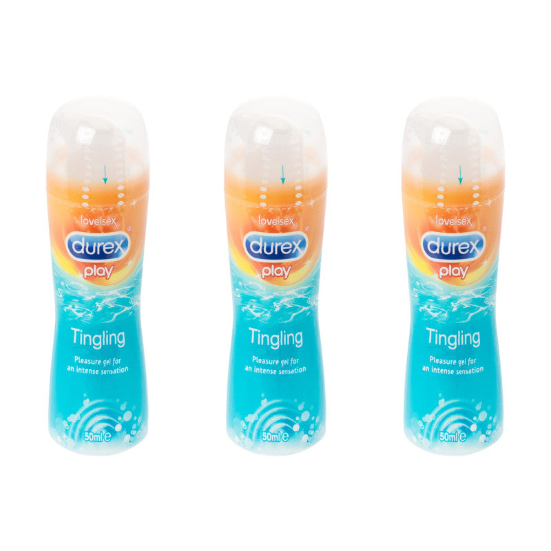 Durex Play Tingle Lubricant Gel 3 Pack