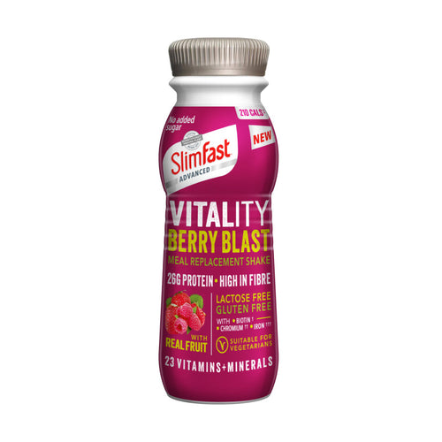 Slimfast Vitality Berry Blast Ready to Drink Milkshake