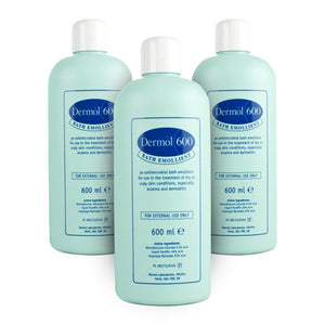 Dermol 600 Bath Emollient - 3 Pack