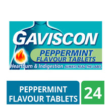 Load image into Gallery viewer, Gaviscon Tablets Peppermint