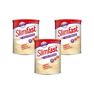 Slimfast Powder Tin Vanilla - Triple Pack