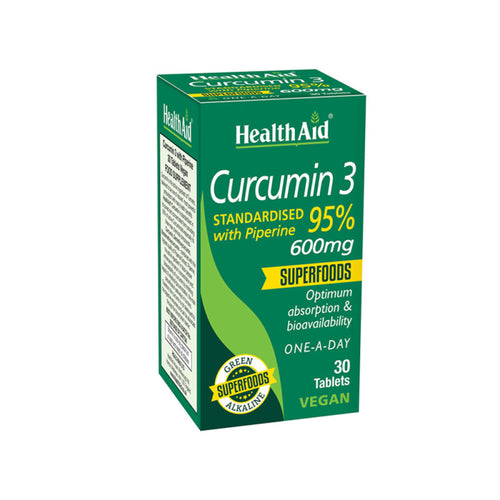 HealthAid Curcumin 3 600mg