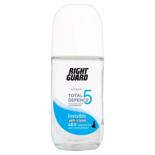 Right Guard Total Defence 5 Woman Invisible Roll-On