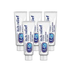 E45 Itch Relief Cream - 5 Pack